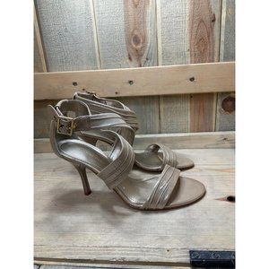 Gianni Bini Tan Strappy Heels